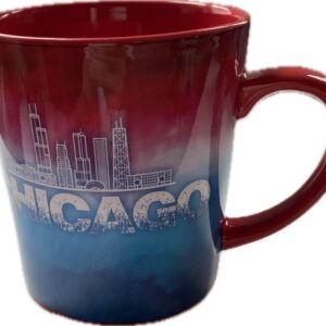 Chicago skyline sketch mug