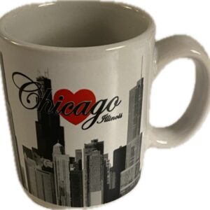 Heart Chicago espresso mini mug