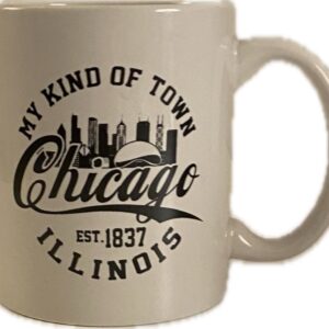 My kind of town white mug