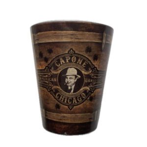 Al Capone shot glass