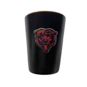 Chicago Bears logo ceramic shot glass