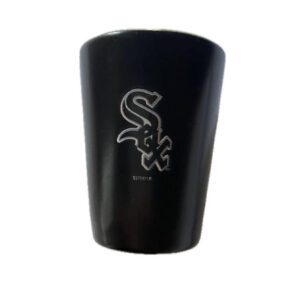 Chicago Sox logo ceramic shot glass
