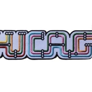 Chicago Transit Iron on Patch