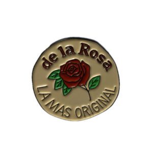De La Rosa enamel pin