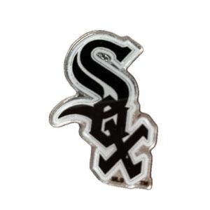 Chicago Sox team logo acrylic pin