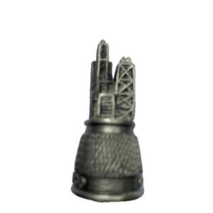 Chicago skyline metal thimble